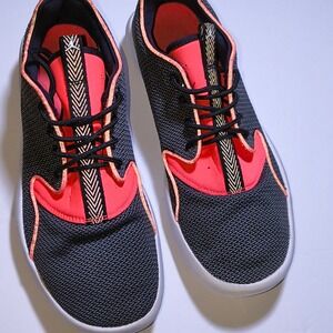 Jordan Eclipse Black Hot Lava Pink Mesh Sneakers 724356-007 Womens 9 / 7.5Y
